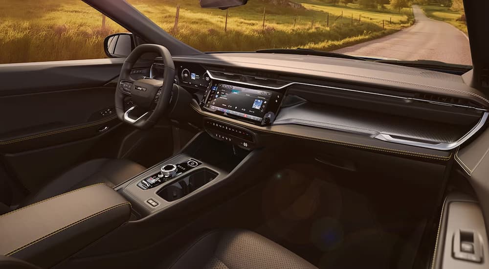 Interior view of a 2026 Jeep Cherokee.