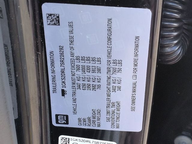 2025 GMC Yukon 4WD Denali