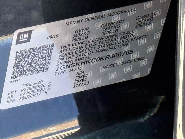 2019 Chevrolet Suburban LT
