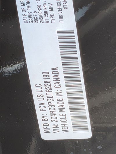 2026 Chrysler Pacifica PACIFICA PINNACLE AWD