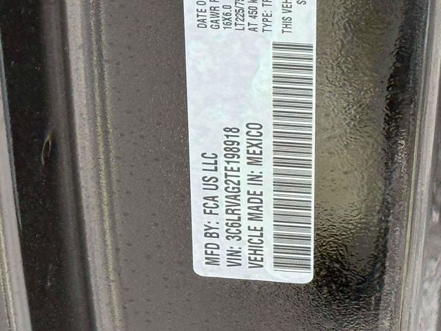 2026 RAM Ram ProMaster RAM PROMASTER 1500 TRADESMAN CARGO VAN LOW ROOF 136' WB