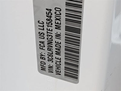 2026 RAM Ram ProMaster RAM PROMASTER 1500 TRADESMAN CARGO VAN LOW ROOF 118' WB