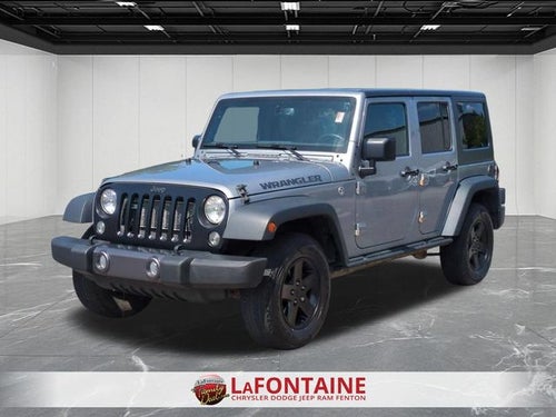 2016 Jeep Wrangler Unlimited Black Bear