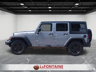 2016 Jeep Wrangler Unlimited Black Bear