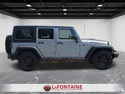 2016 Jeep Wrangler Unlimited Black Bear