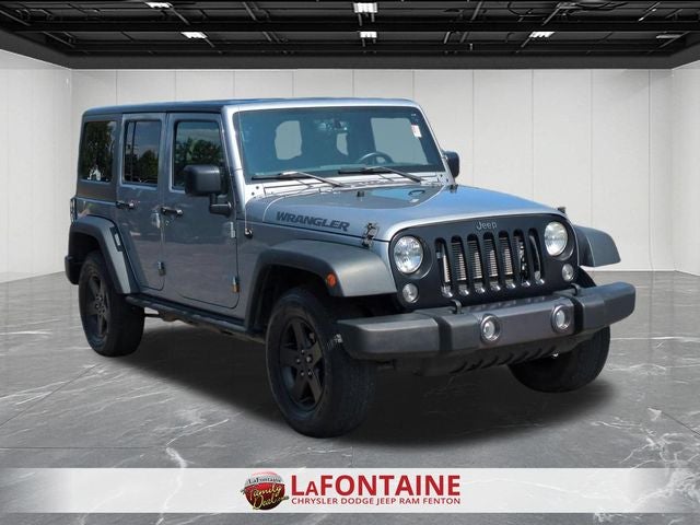 2016 Jeep Wrangler Unlimited Black Bear