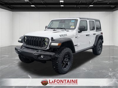 2026 Jeep Wrangler WRANGLER 4-DOOR WILLYS