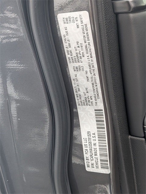 2025 Jeep Grand Cherokee GRAND CHEROKEE ALTITUDE X 4X4