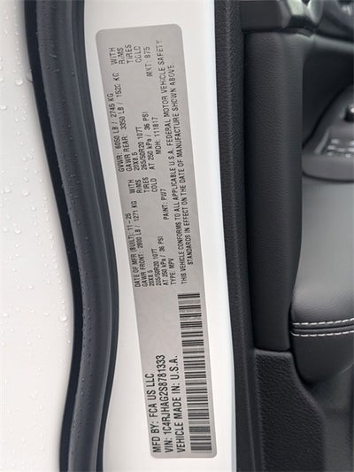 2025 Jeep Grand Cherokee GRAND CHEROKEE ALTITUDE X 4X4