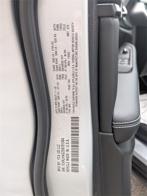 2025 Jeep Grand Cherokee GRAND CHEROKEE ALTITUDE X 4X4