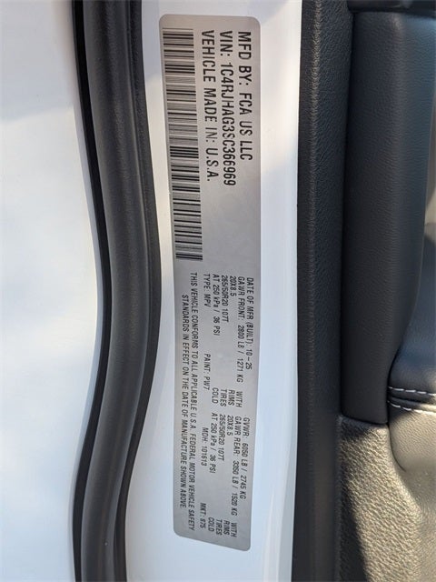 2025 Jeep Grand Cherokee GRAND CHEROKEE ALTITUDE X 4X4