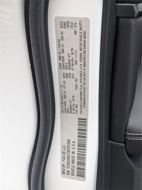 2025 Jeep Grand Cherokee GRAND CHEROKEE ALTITUDE X 4X4