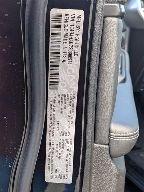 2025 Jeep Grand Cherokee GRAND CHEROKEE ALTITUDE X 4X4