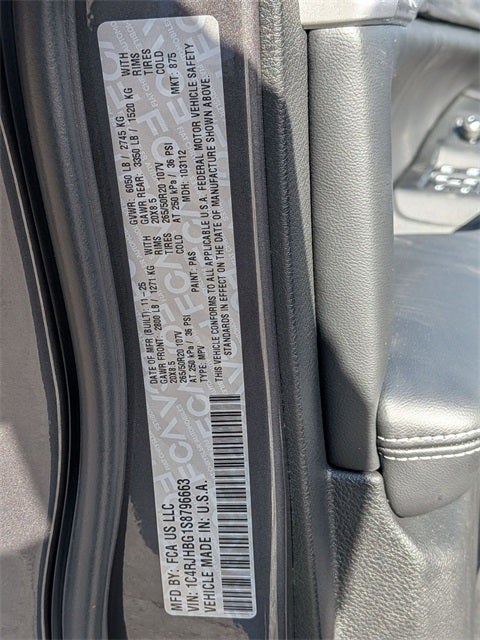 2025 Jeep Grand Cherokee GRAND CHEROKEE LIMITED 4X4