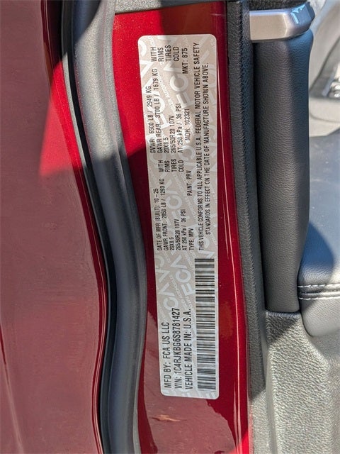 2025 Jeep Grand Cherokee L GRAND CHEROKEE L LIMITED 4X4