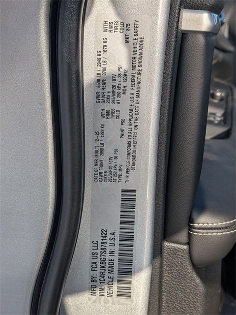 2025 Jeep Grand Cherokee L GRAND CHEROKEE L LIMITED 4X4