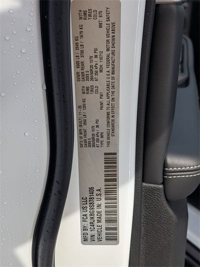 2025 Jeep Grand Cherokee L GRAND CHEROKEE L LIMITED 4X4