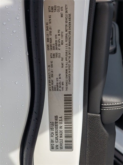 2025 Jeep Grand Cherokee L GRAND CHEROKEE L LIMITED 4X4