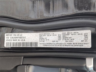 2026 Jeep Grand Cherokee L GRAND CHEROKEE L LIMITED 4X4