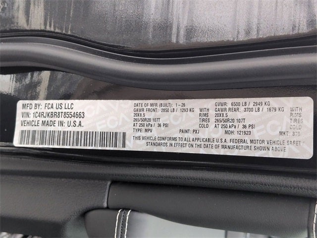 2026 Jeep Grand Cherokee L Limited