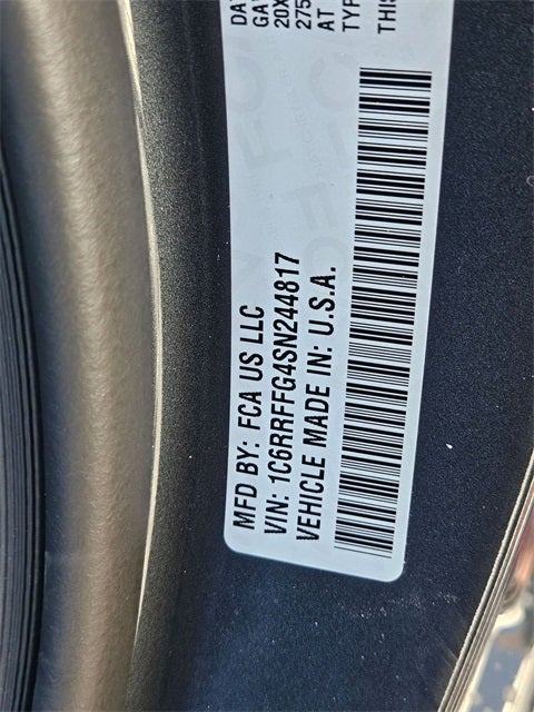 2025 RAM Ram 1500 RAM 1500 BIG HORN CREW CAB 4X4 5'7' BOX