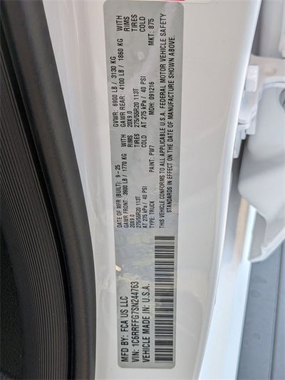 2025 RAM Ram 1500 RAM 1500 BIG HORN CREW CAB 4X4 5'7' BOX