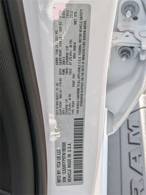 2026 RAM Ram 1500 RAM 1500 BIG HORN CREW CAB 4X4 5'7' BOX