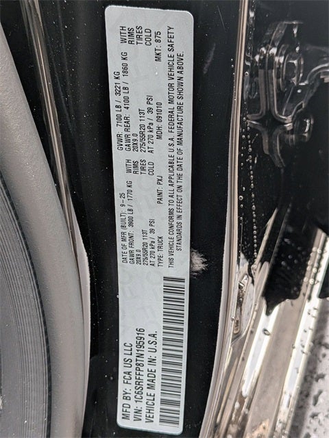 2026 RAM Ram 1500 RAM 1500 BIG HORN CREW CAB 4X4 5'7' BOX