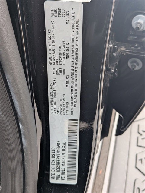 2026 RAM Ram 1500 RAM 1500 BIG HORN CREW CAB 4X4 5'7' BOX