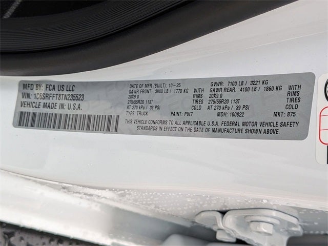 2026 RAM Ram 1500 RAM 1500 BIG HORN CREW CAB 4X4 5'7' BOX