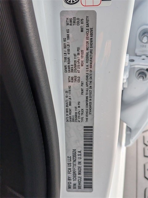 2026 RAM Ram 1500 RAM 1500 BIG HORN CREW CAB 4X4 5'7' BOX