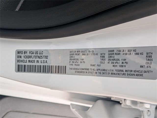 2026 RAM Ram 1500 RAM 1500 LARAMIE CREW CAB 4X4 5'7' BOX