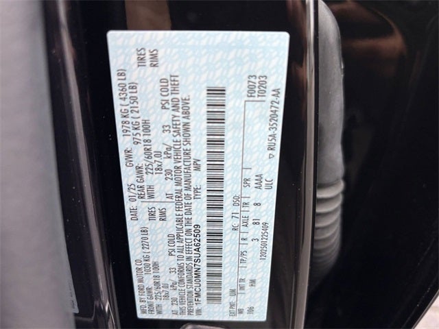 2025 Ford Escape ST-Line