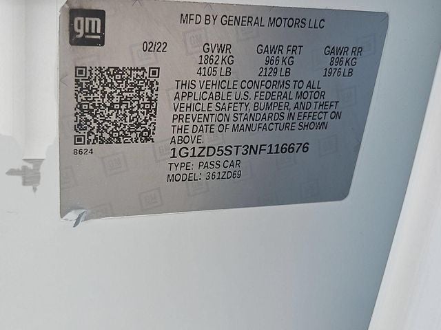 2022 Chevrolet Malibu LT