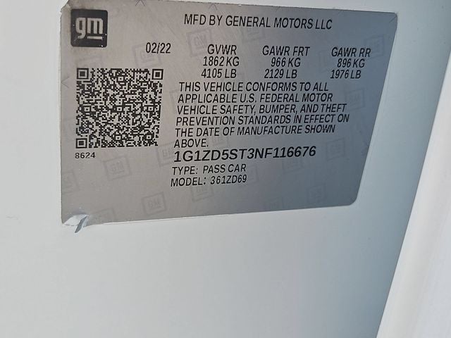 2022 Chevrolet Malibu LT