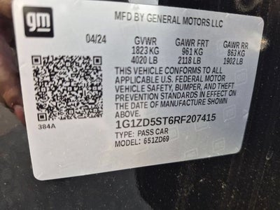 2024 Chevrolet Malibu LT 1LT