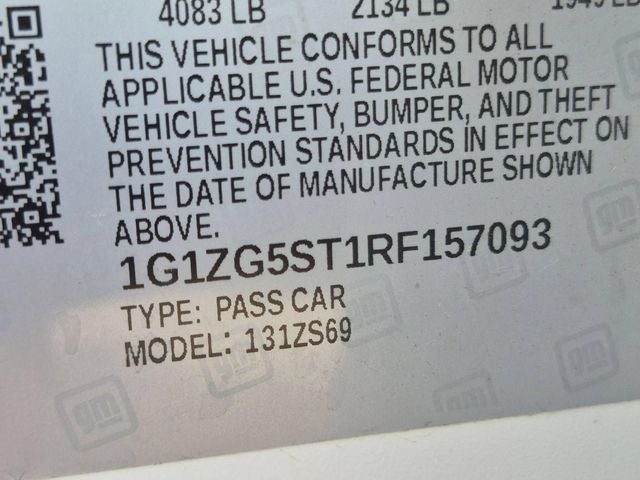 2024 Chevrolet Malibu FWD RS