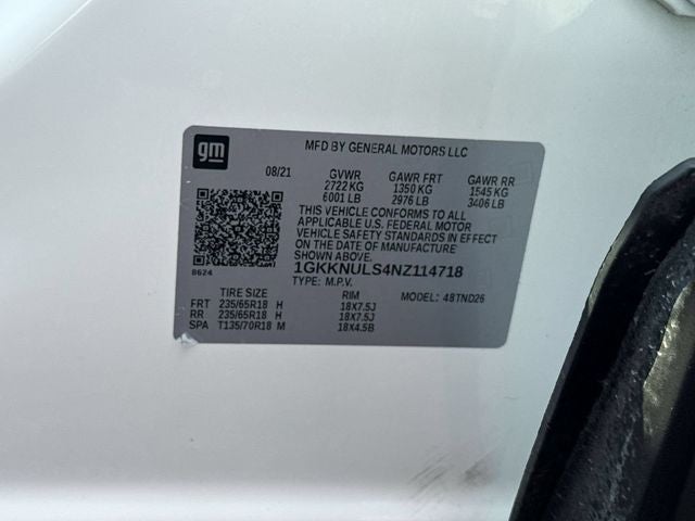 2022 GMC Acadia AWD SLT