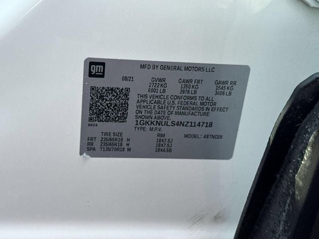 2022 GMC Acadia AWD SLT
