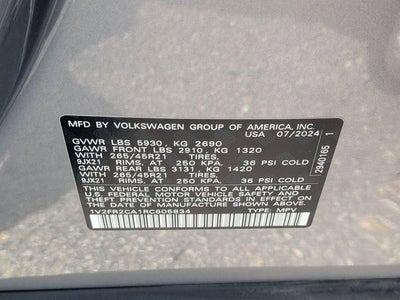 2024 Volkswagen Atlas 2.0T SEL Premium R-Line