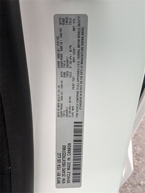 2026 Chrysler Pacifica PACIFICA SELECT