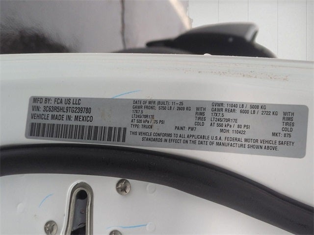 2026 RAM Ram 2500 RAM 2500 TRADESMAN CREW CAB 4X4 8' BOX