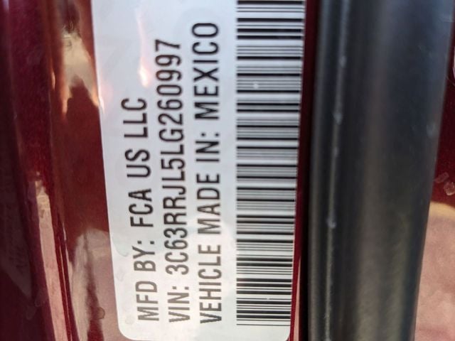 2020 RAM 3500 Laramie Crew Cab 4x4 8' Box
