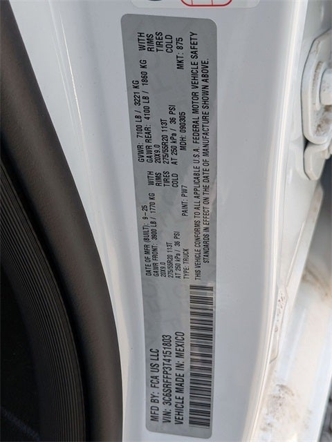 2026 RAM Ram 1500 RAM 1500 BIG HORN CREW CAB 4X4 5'7' BOX