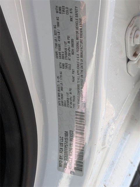 2026 RAM Ram 1500 RAM 1500 BIG HORN CREW CAB 4X4 5'7' BOX