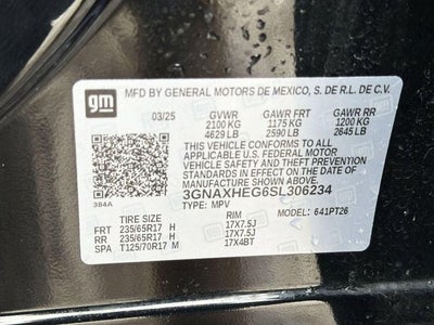 2025 Chevrolet Equinox FWD LT