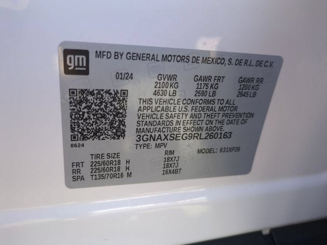 2024 Chevrolet Equinox AWD LS