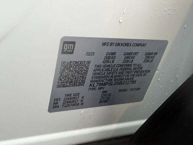 2025 Chevrolet Trailblazer FWD LT