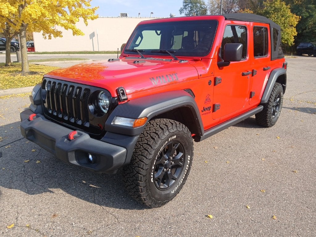 2020 Jeep Wrangler Unlimited Willys 4×4