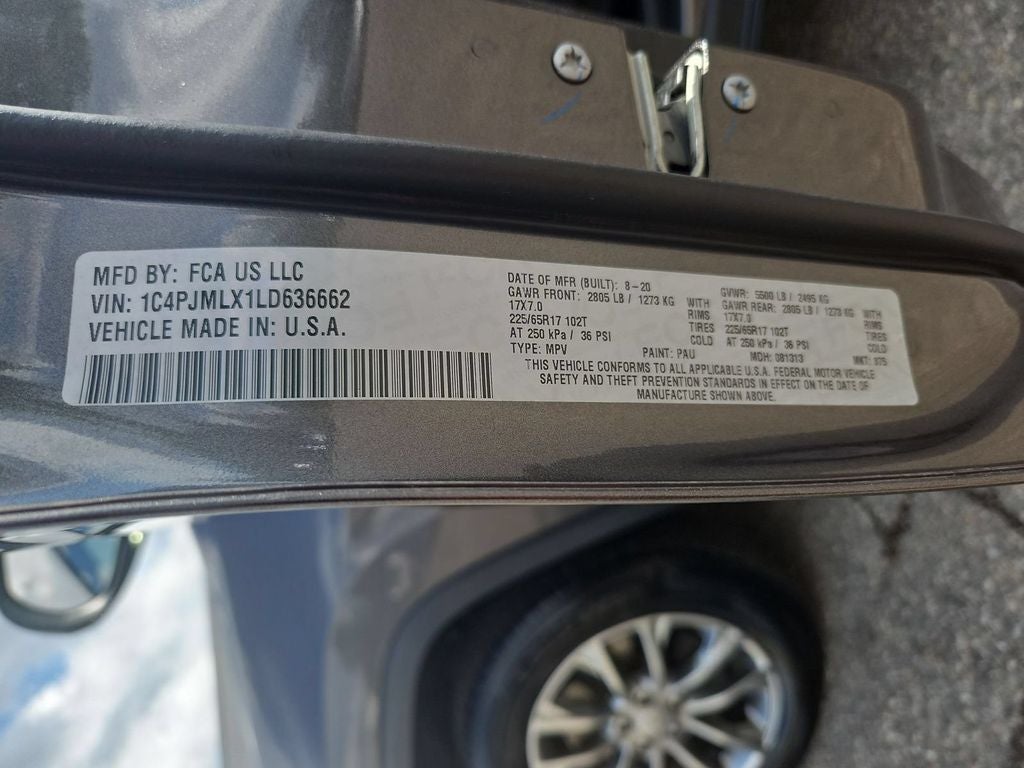 2020 Jeep Cherokee Latitude Lux 4x4